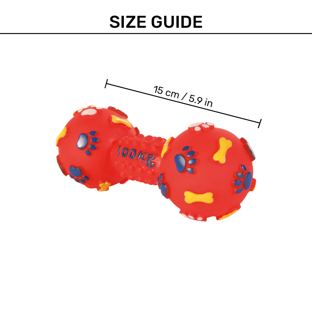 Trixie Dumbbell Vinyl Dog Toy Small_03