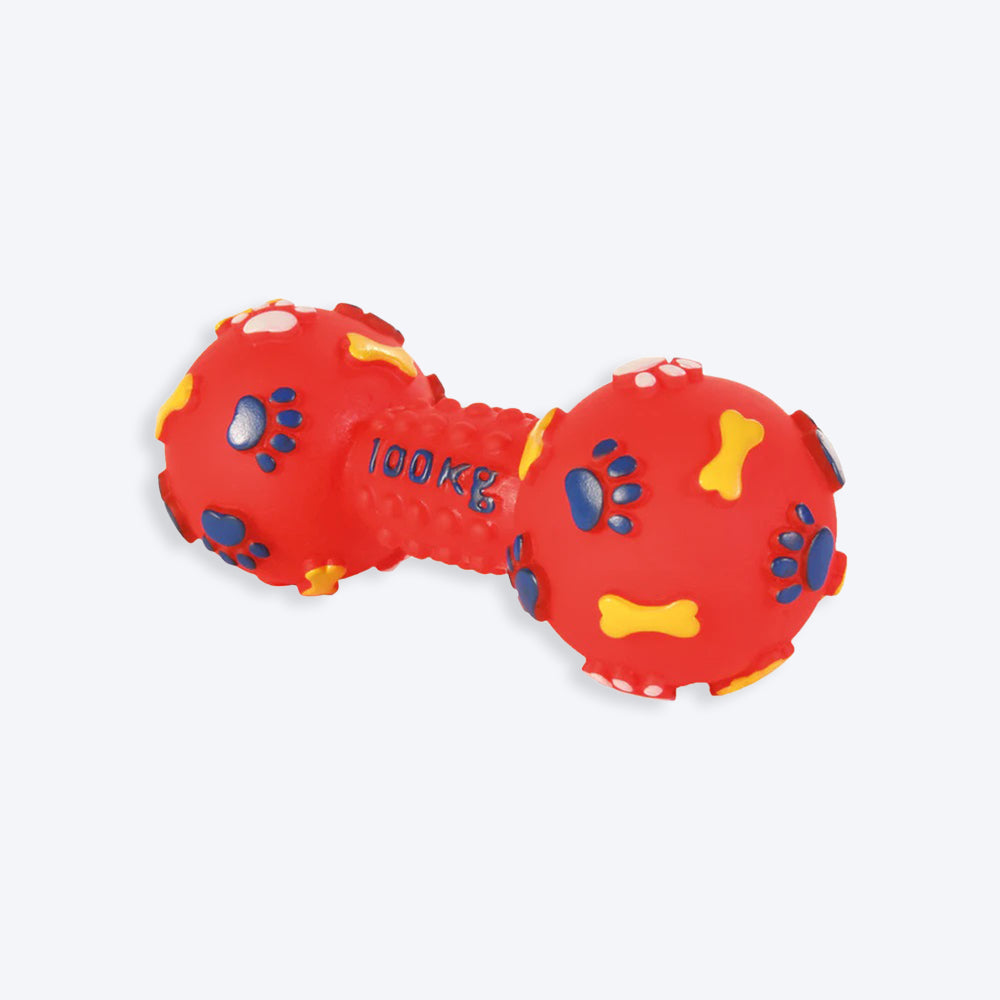 Trixie Dumbbell Vinyl Dog Toy Small_01