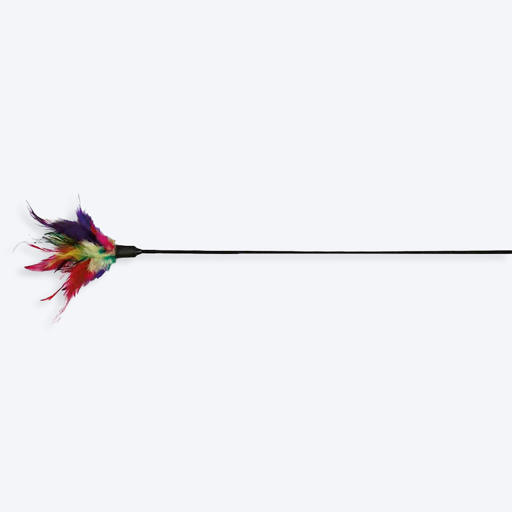 Trixie Playing Rod with Feathers - 50 cm_02