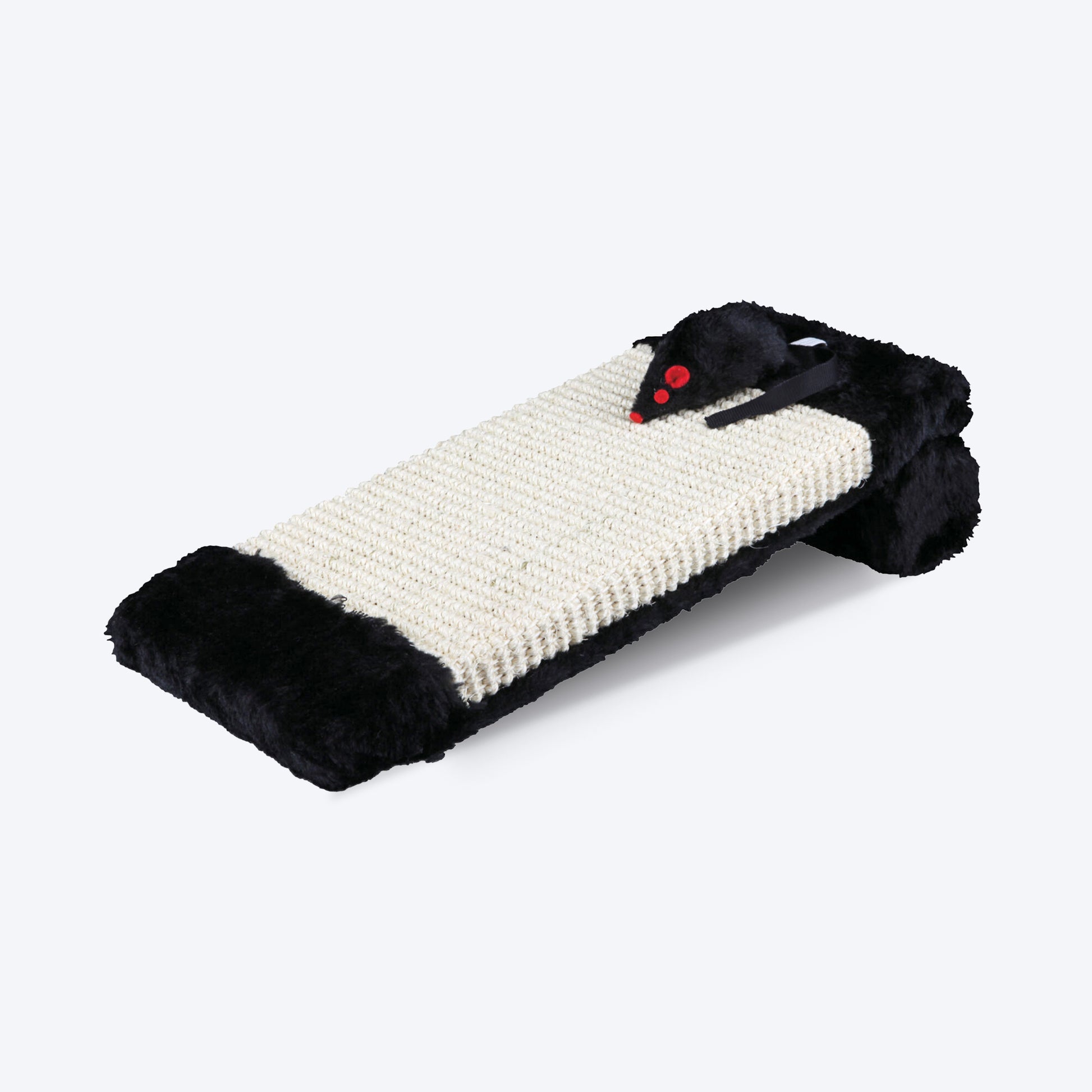 Trixie Scratching Board On A Roll With Catnip Cat Scratcher - Black - Heads Up For Tails
