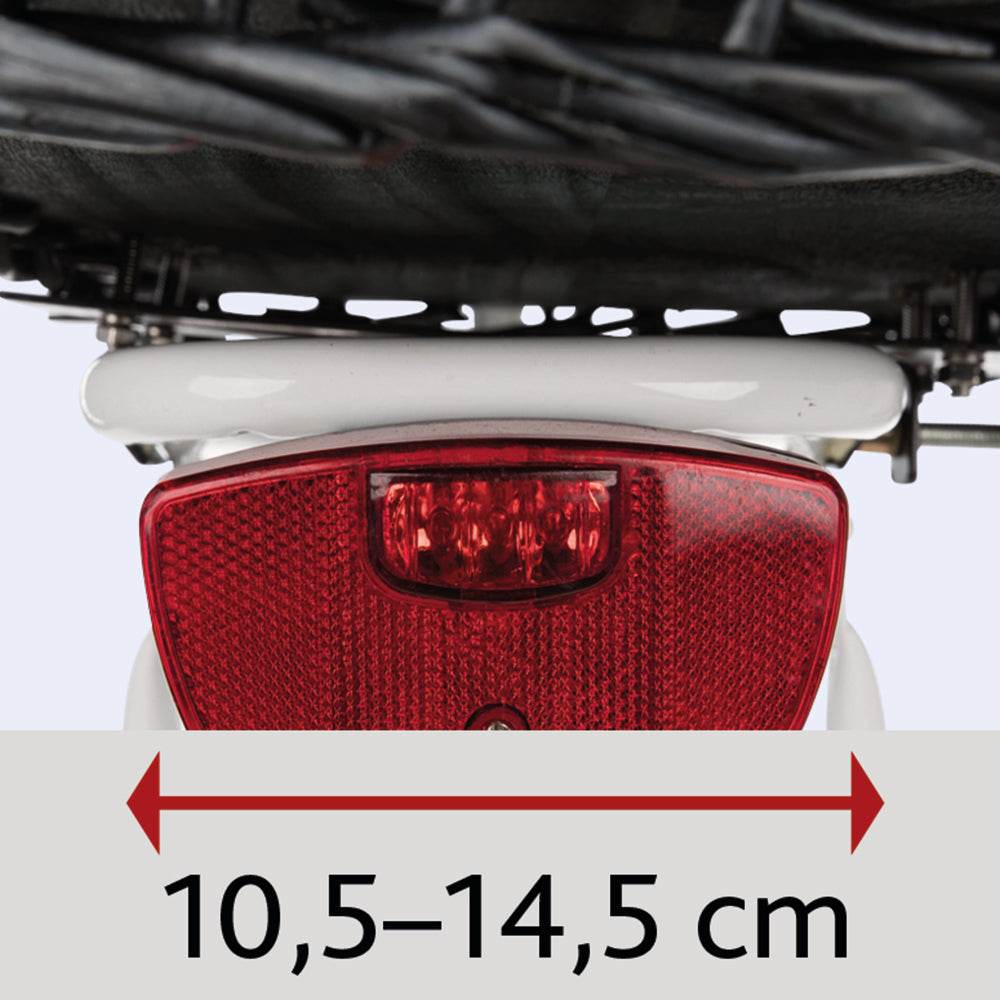 Trixie Bicycle Black Basket for Wide Bike Racks Hold Upto 8 kg - 55 X 35 X 49 cm - Heads Up For Tails