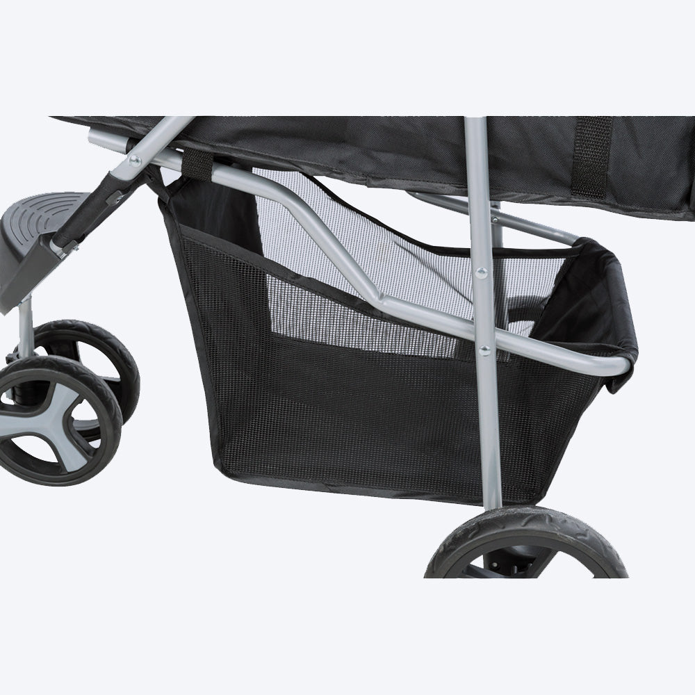 Trixie Black Buggy Hold Upto 11 kg 80 X 47 X 100 cm - Heads Up For Tails