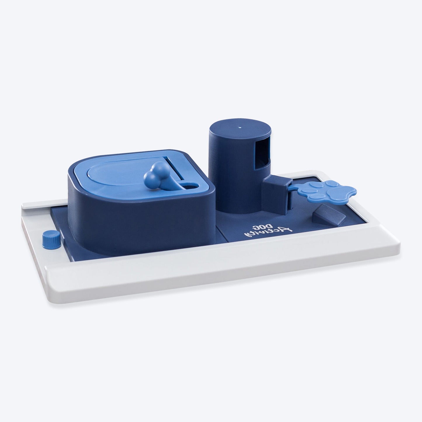 Trixie Poker Box Vario Strategy Game Interactive Toy For Dog - Blue & White_02