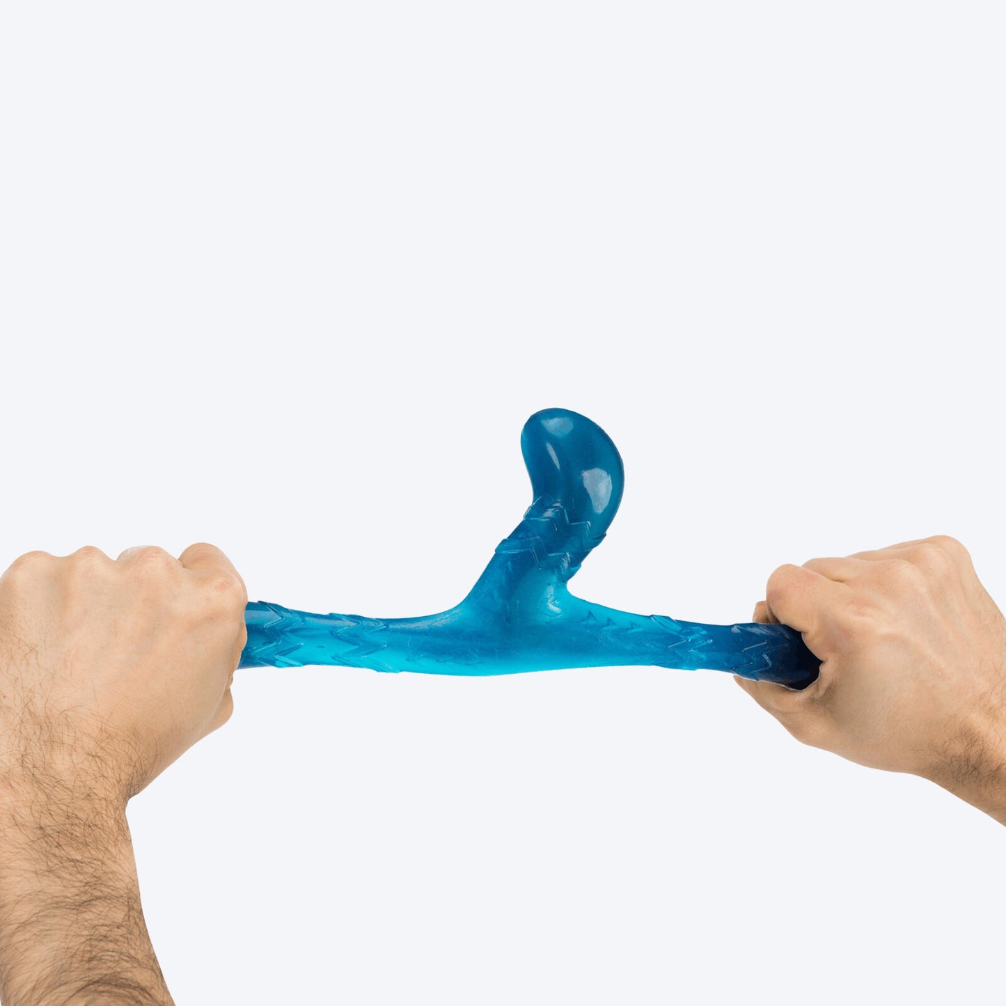 Trixie Bungee Boomerang Triplex Interactive Toy For Dog - Blue - 17 cm - Heads Up For Tails