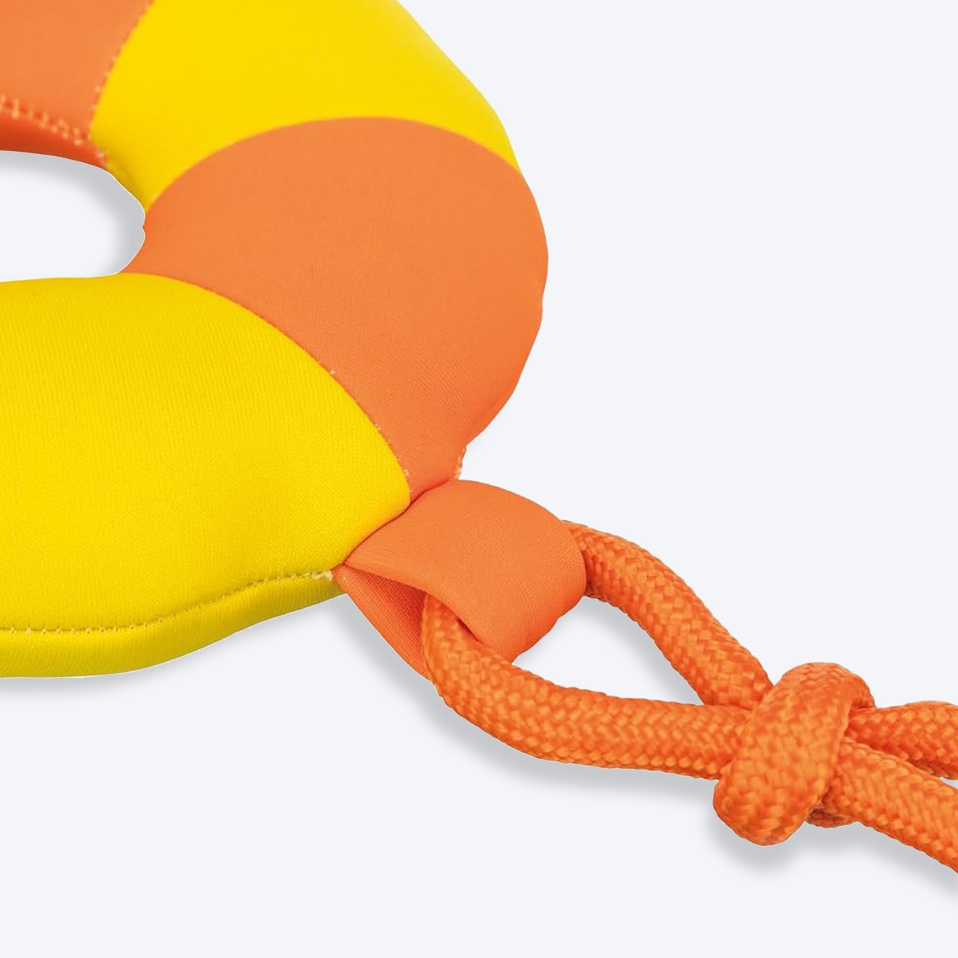 Trixie Aqua Duck On A Rope With Sound Plush Dog Toy - Yellow_03