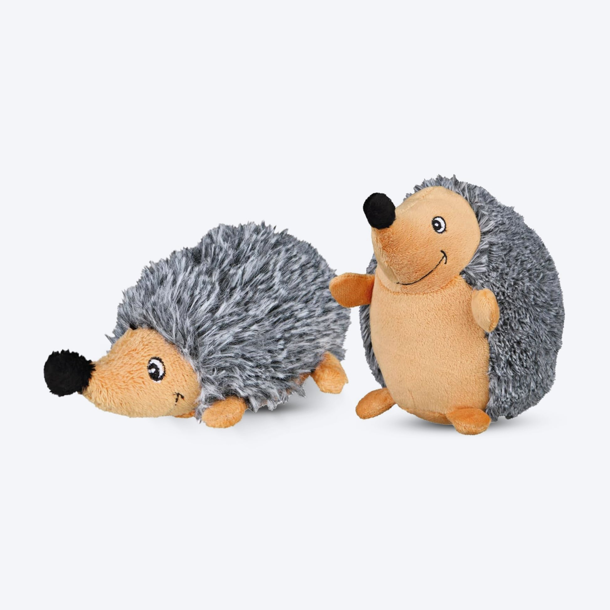 Trixie Hedgehog Plush Toy For Dog - Grey - Heads Up For Tails