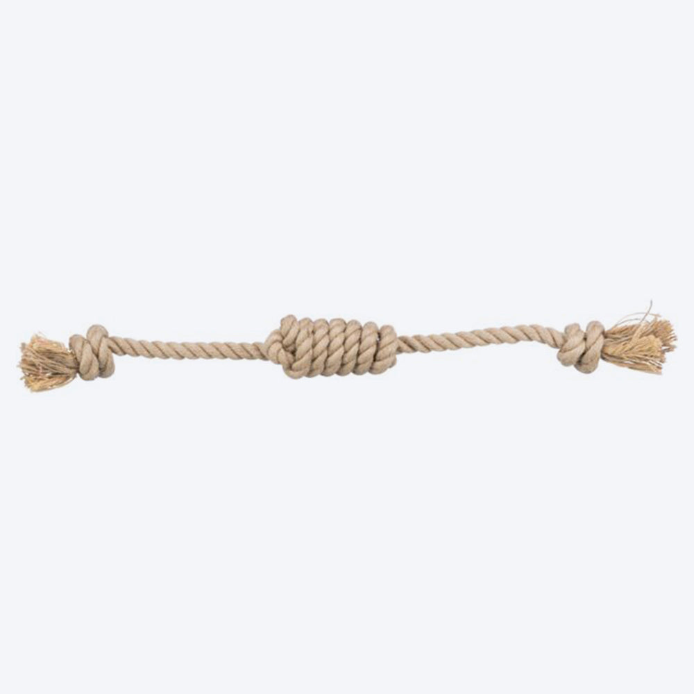 Trixie Playing Rope Dog Toy - Beige - 48 cm - Heads Up For Tails