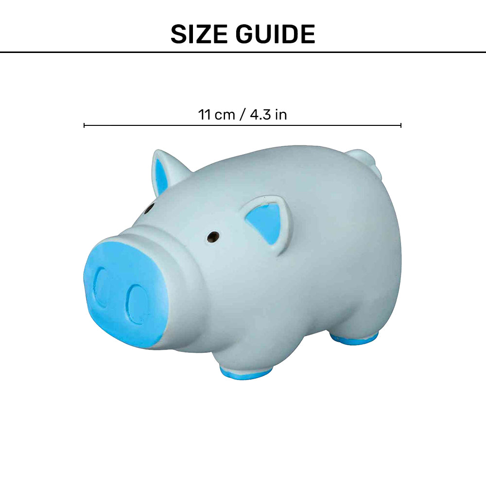 Trixie Pig With Sound Latex Squeaky Toy For Dog - Assorted - 11 cm_04