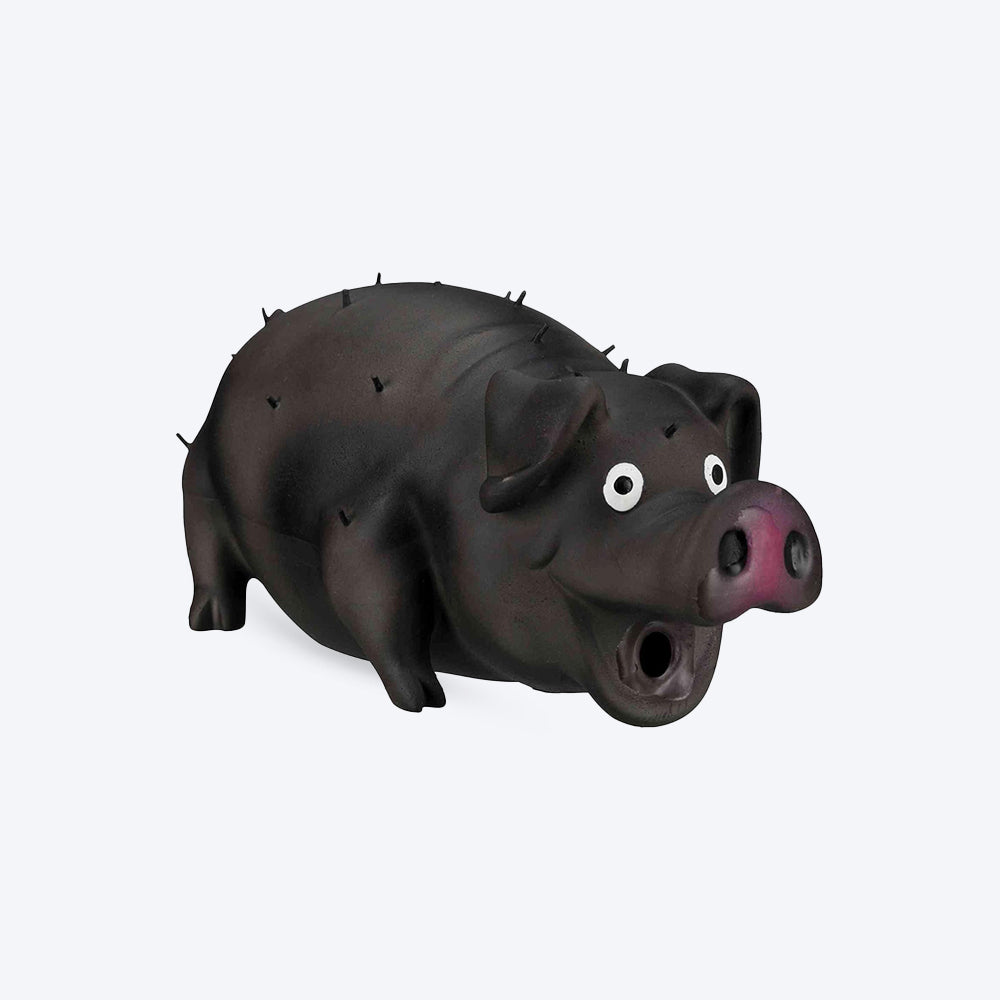 Trixie Bristle Pig With Animal Sound Latex Squeaky Dog Toy - Assorted - 21 cm_03