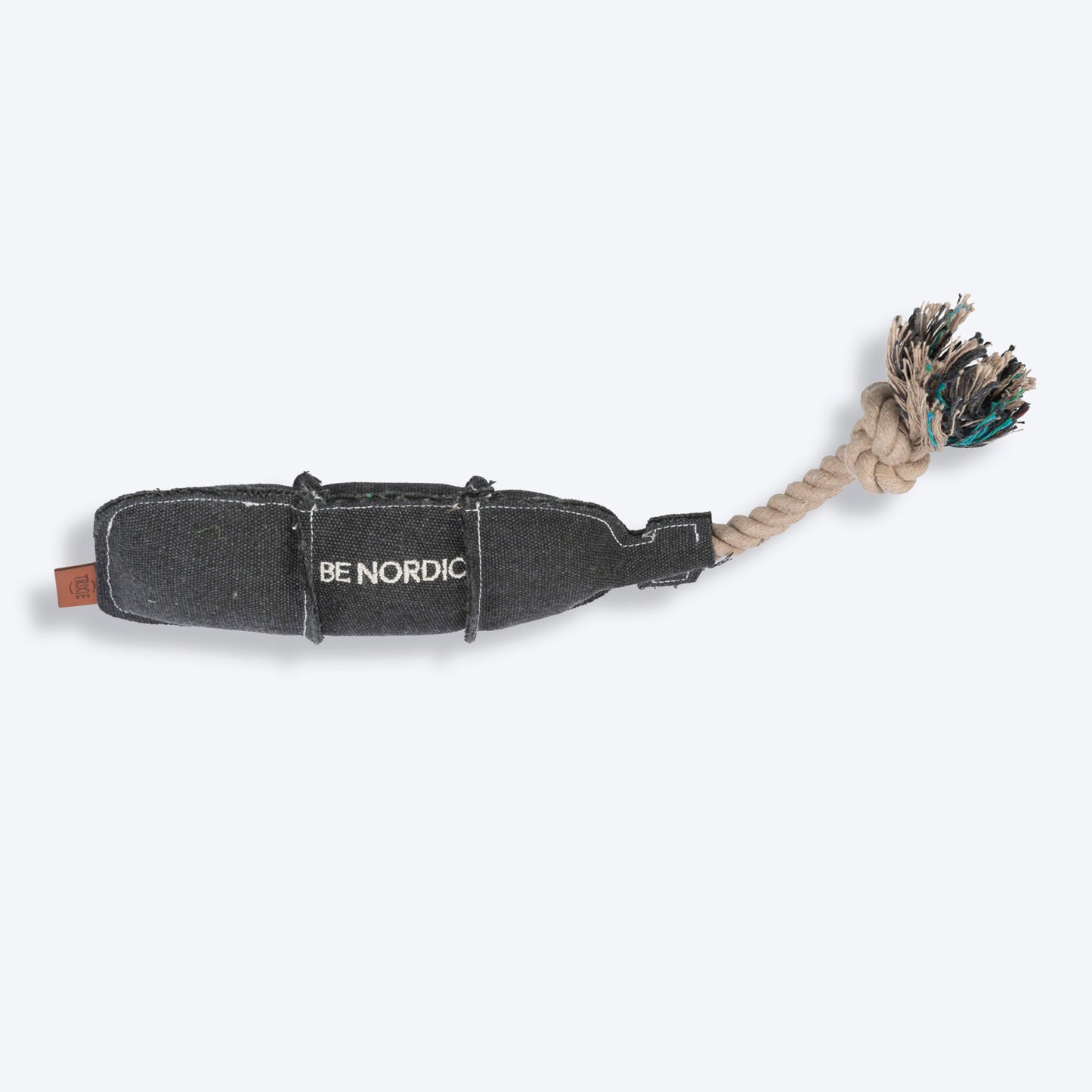 Trixie Be Nordic Bottle On A Rope Dog Toy - Black - 37 cm_02