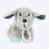 Trixie Junior Dog With Rope & Sound Plush Toy For Dogs - Grey - 24 cm_01
