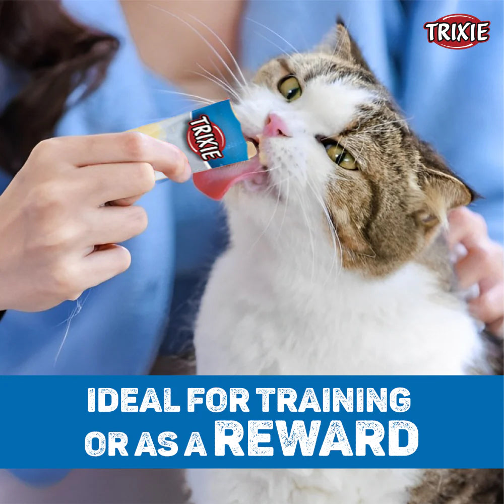 Trixie Creamy Snack Chicken Treat For Cat - 70 g - Heads Up For Tails