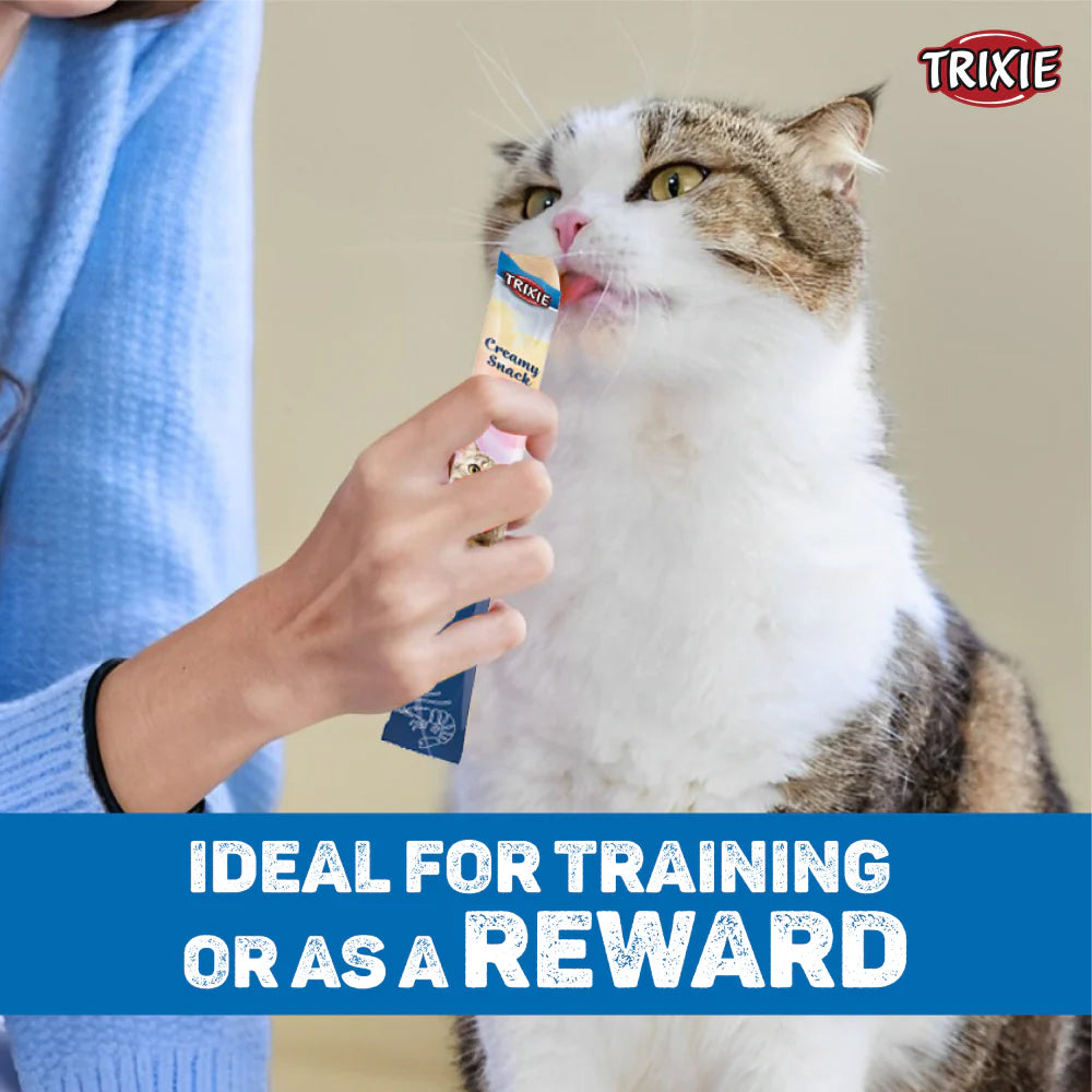 Trixie Creamy Snack Shrimp Treat For Cat - 70 g - Heads Up For Tails