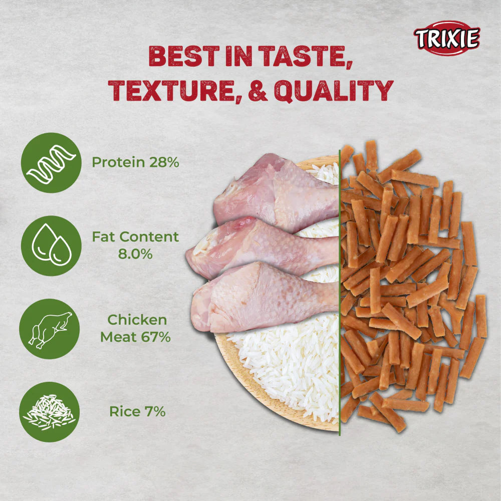 Trixie Premio Chicken Mini Sticks Treat For Cat - 50 g - Heads Up For Tails