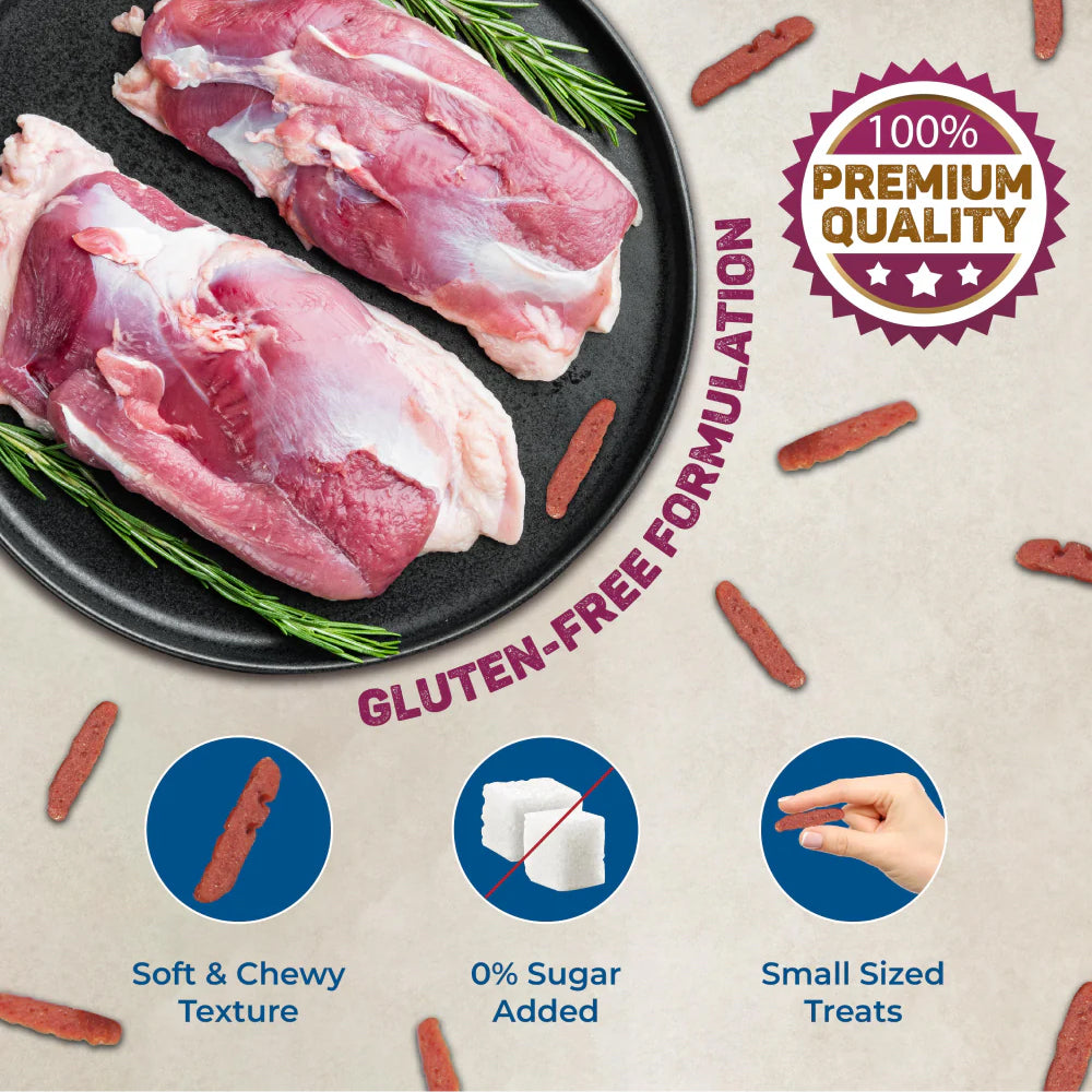 Trixie Premio Duck Filet Bites Treat For Cat - 50 g - Heads Up For Tails