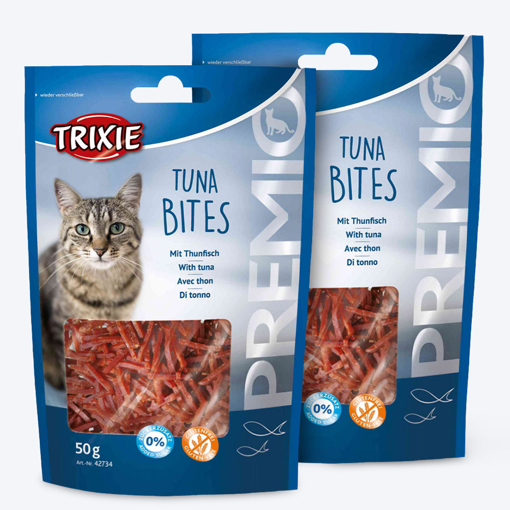 Trixie Premio Tuna Bites Treat For Cat - 50 g - Heads Up For Tails