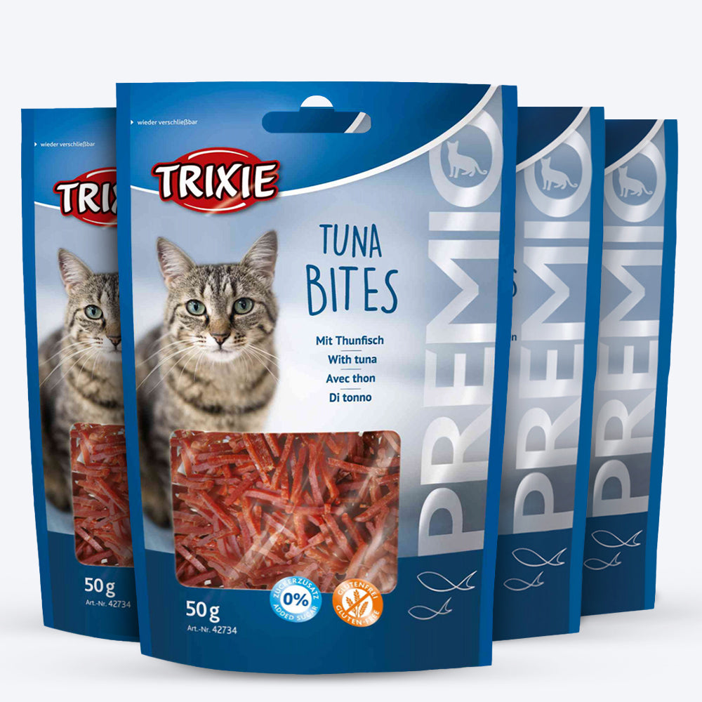 Trixie Premio Tuna Bites Treat For Cat - 50 g - Heads Up For Tails