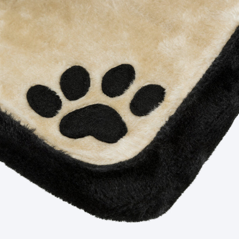 Trixie Scratching Cat Mat - Black & Cream - Heads Up For Tails