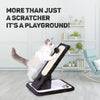 Trixie Scratching Cat Mat - Black & Cream - Heads Up For Tails