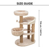 Trixie Boho Filippo Scratching Post Cat Tree - 3.7 Feet - Heads Up For Tails