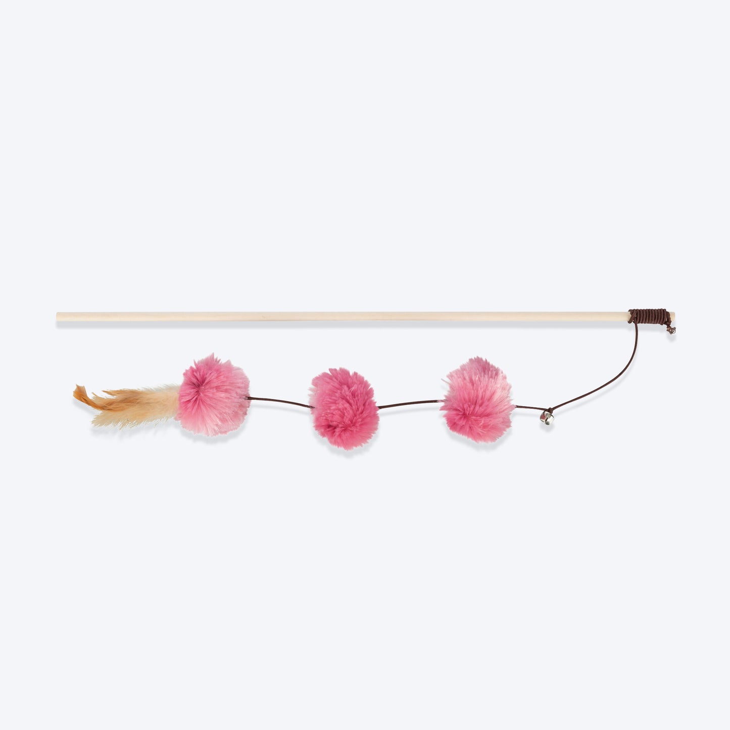 Trixie Playing Rod With Pompom Balls Toy For Cat - 50 cm - Heads Up For Tails
