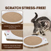 Trixie Mouse Junior Scratching Cardboard With Catnip Cat Scratcher - White - Heads Up For Tails
