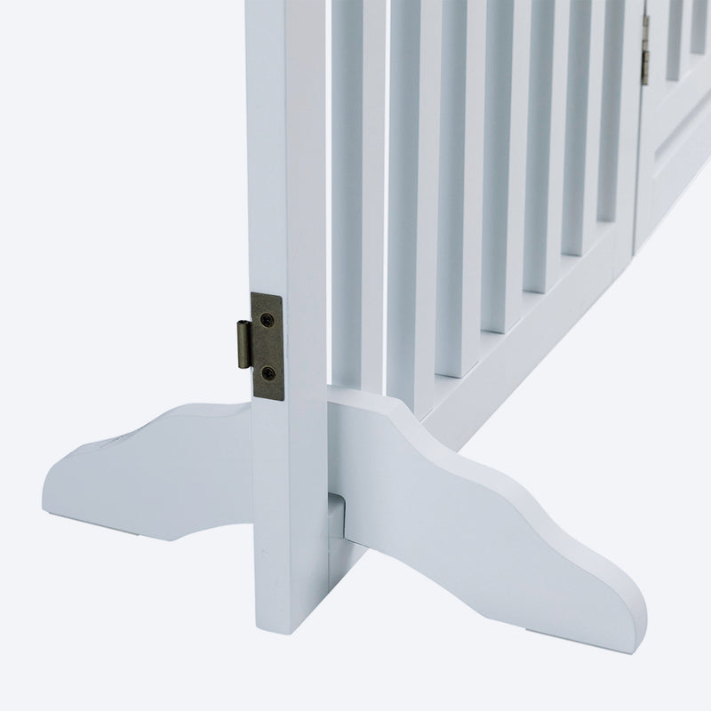 Trixie 4 Part Dog Barrier With Door - Heads Up For Tails