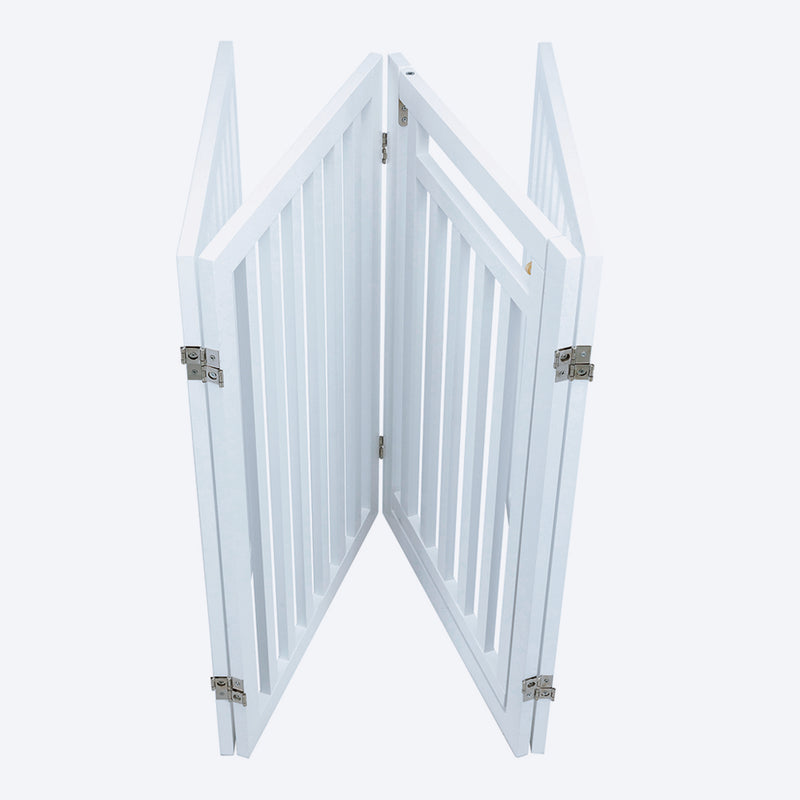 Trixie 4 Part Dog Barrier With Door - Heads Up For Tails