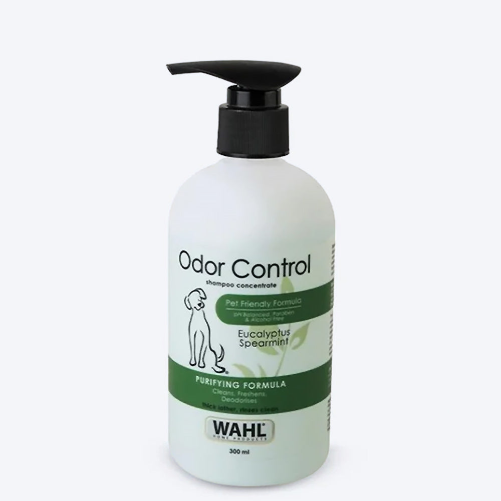 WAHL Odor Control Dog Shampoo - Eucalyptus Spearmint - Heads Up For Tails