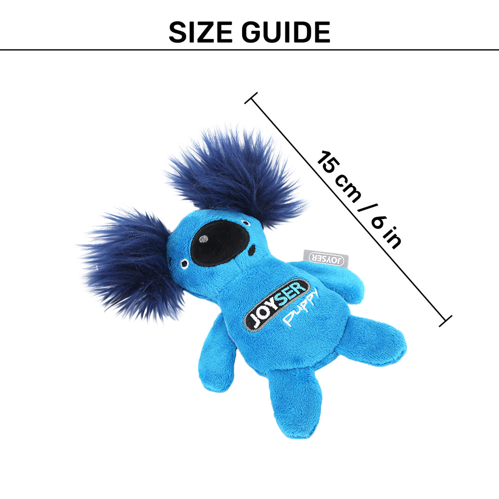 JOYSER Koala With Replaceable Squeaker Chew Toy For Puppy - S/M - Heads Up For Tails