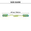 TLC Tug Loop Rope Toy For Dog - Blue & Yellow - Heads Up For Tails