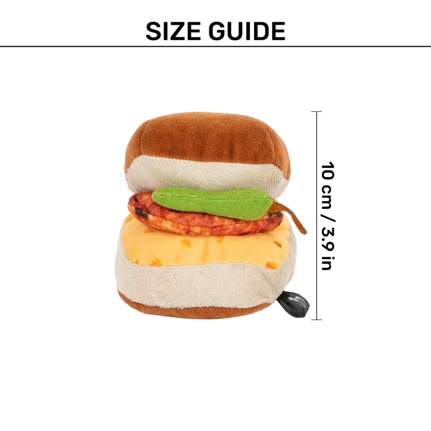 HUFT Vada-Paw Crinkly Dog Toy - Multicolor - Heads Up For Tails