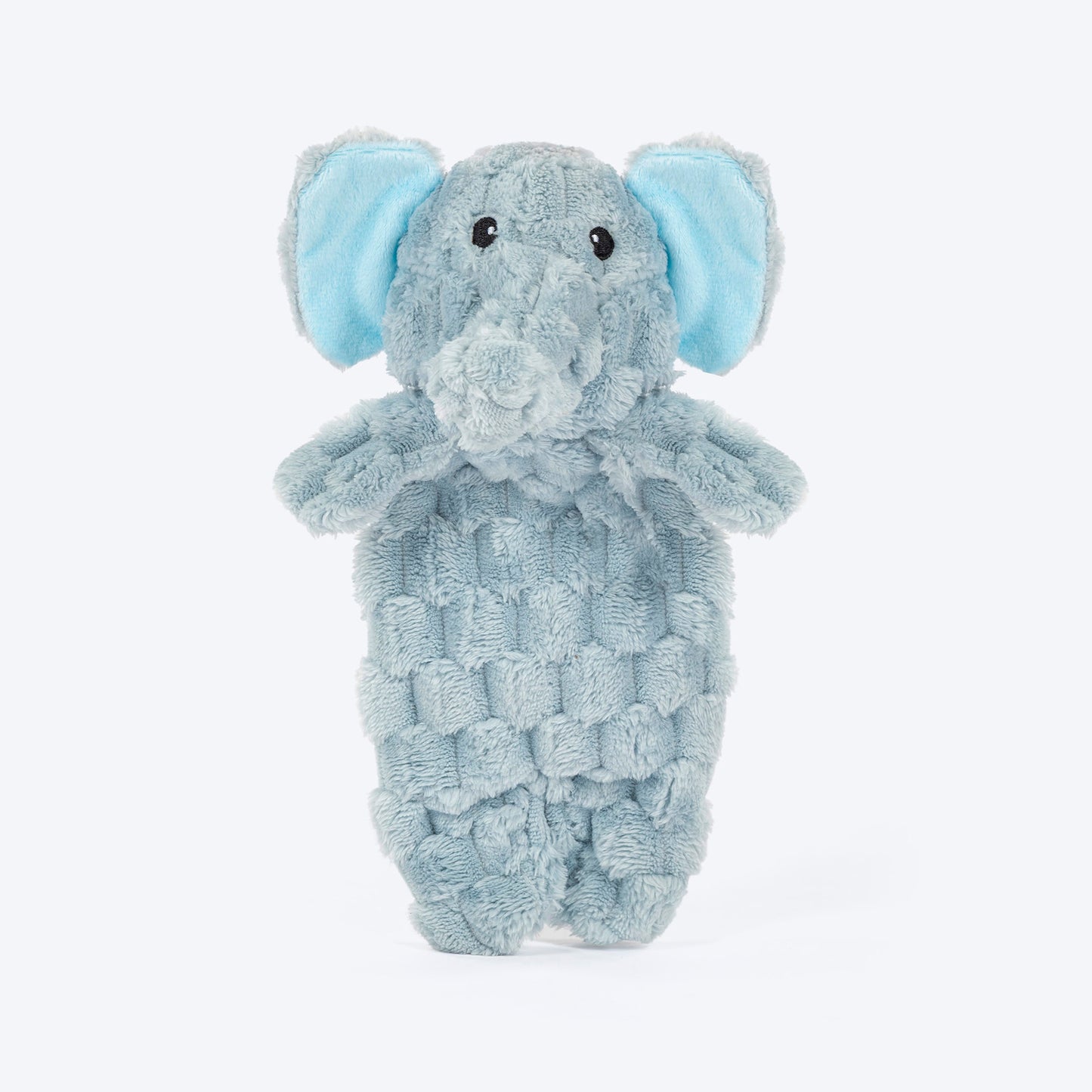HUFT Crinkly Elly Plush Toy For Dog - Sky Blue - Heads Up For Tails