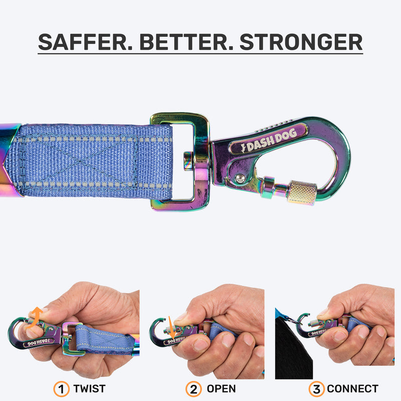 Dash Dog Wild Ridge Waterproof Dog Collar & Leash Set - Green - Heads Up For Tails