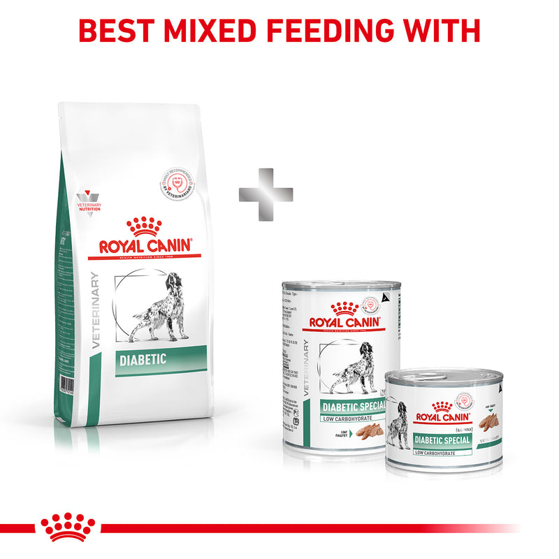 Royal Canin Diabetic Dry Food For Dog - 1.5 kg - Heads Up For Tails