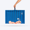 HUFT Bear Hug Mat For Dog & Cat - Blue