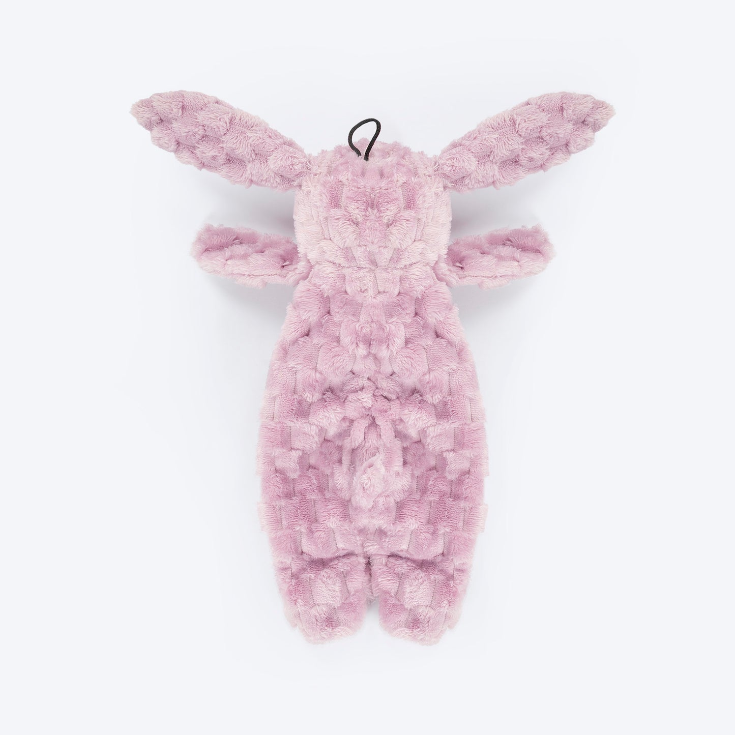 HUFT Crinkly Bunny Plush Toy For Dog - Light Pink - Heads Up For Tails