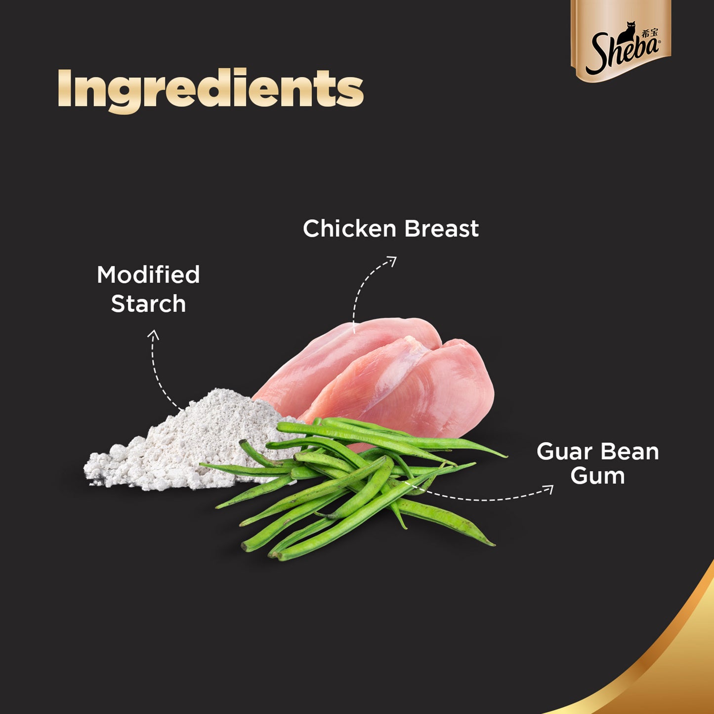 Sheba Succulent Chicken Breast in Gravy Adult Wet Cat Food - 85 g - Pack Of 1 - Heads Up For Tails
