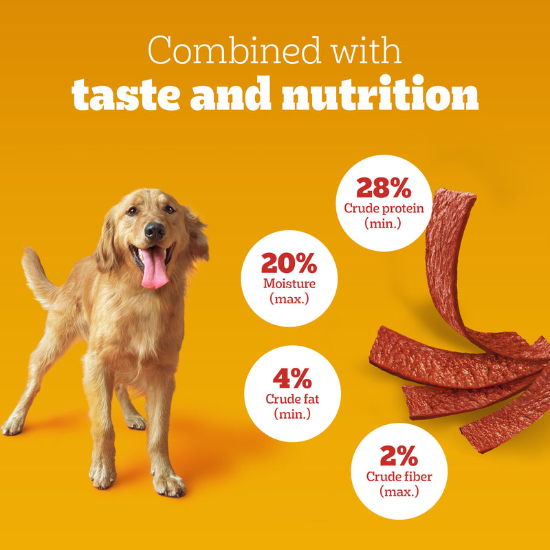 Pedigree Tasty Jerky Roasted Lamb Flavour Treat For Adult Dog - 70 g - Heads Up For Tails