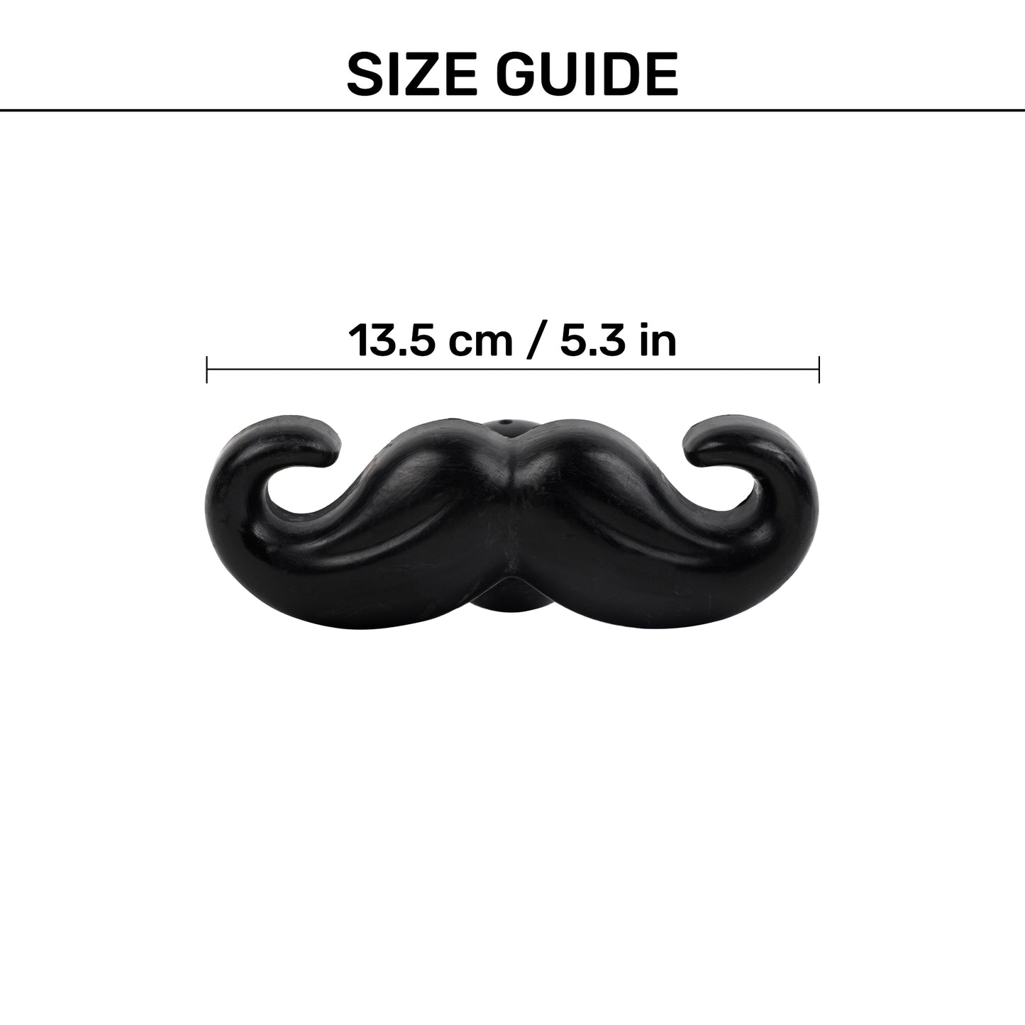 HUFT Silly Billy Chew Toy For Dog - Black - Heads Up For Tails