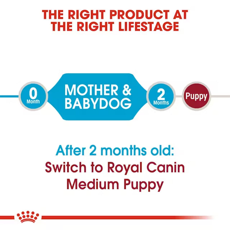 Royal Canin Medium Starter Dry Dog Food - Heads Up For Tails