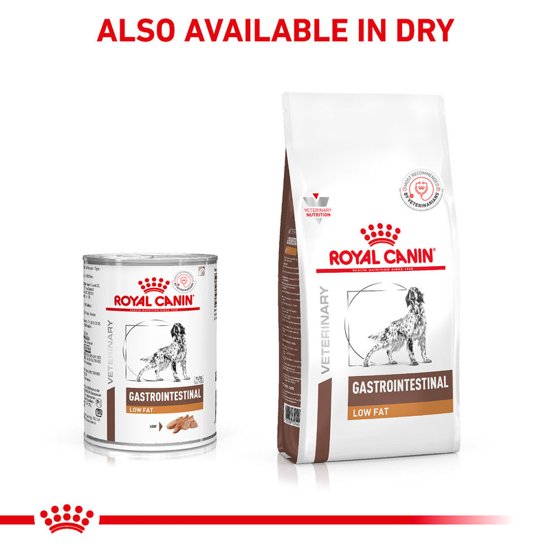 Royal Canin Veterinary Gastrointestinal Low Fat Dog Wet Food - 420 g - Heads Up For Tails