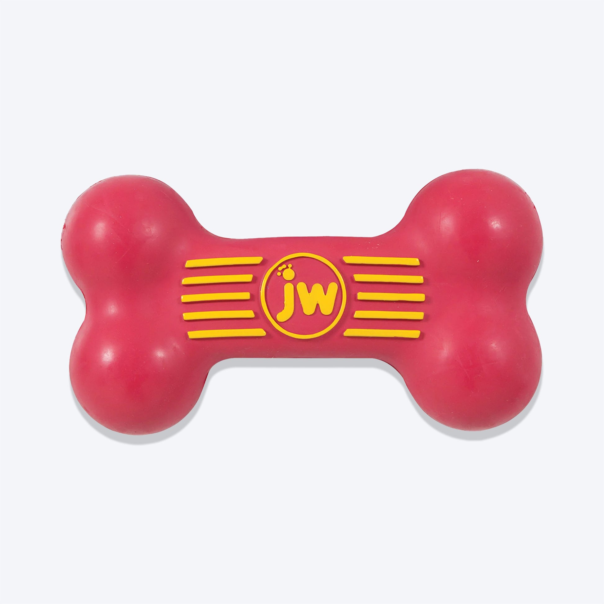 JW Pet iSqueak Bone Chew Toy For Dog - Assorted - Heads Up For Tails