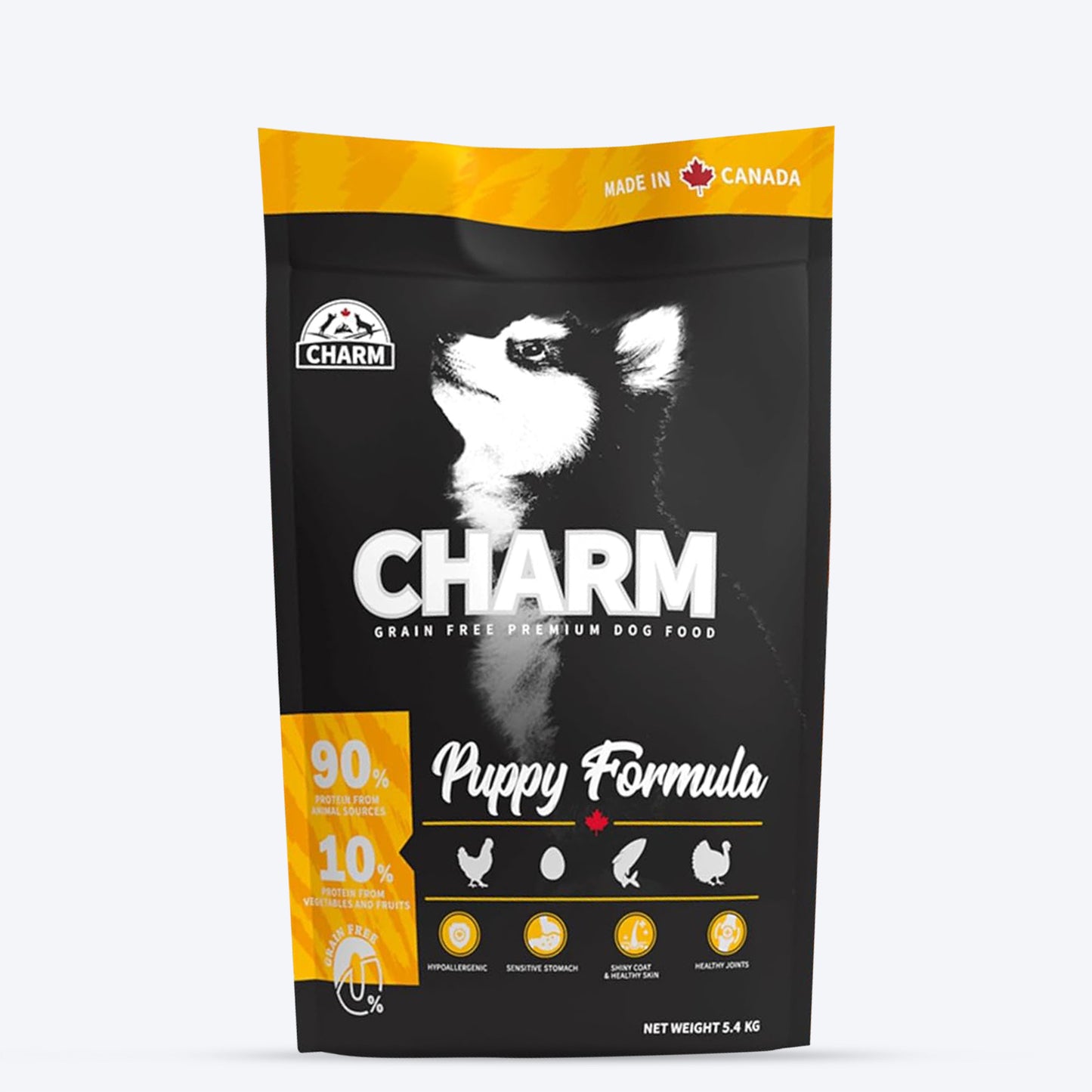 Charm Premium Formula Grain Free Dry Food For Puppy - Heads Up For Tails