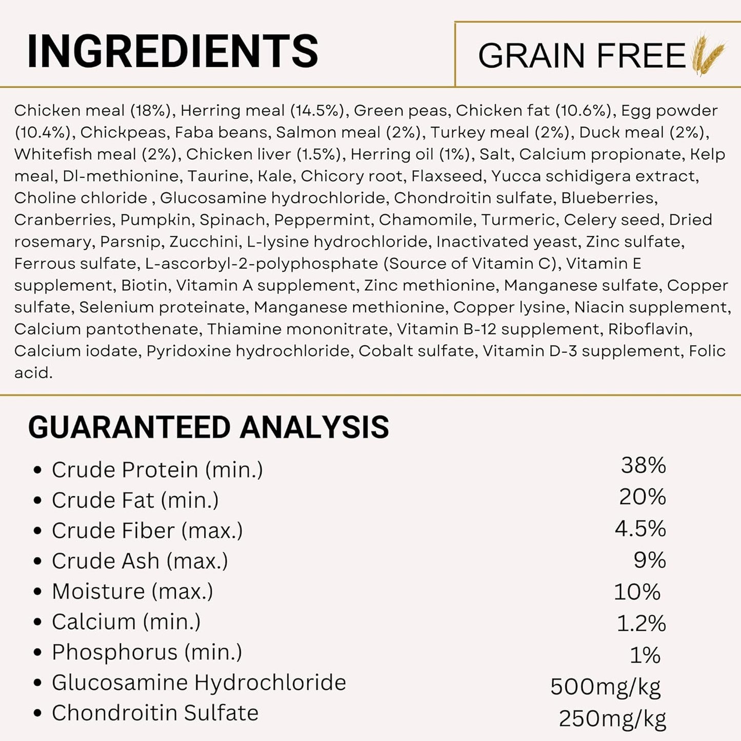 Charm Premium Grain Free Dry Food For Adult Dog - Heads Up For Tails