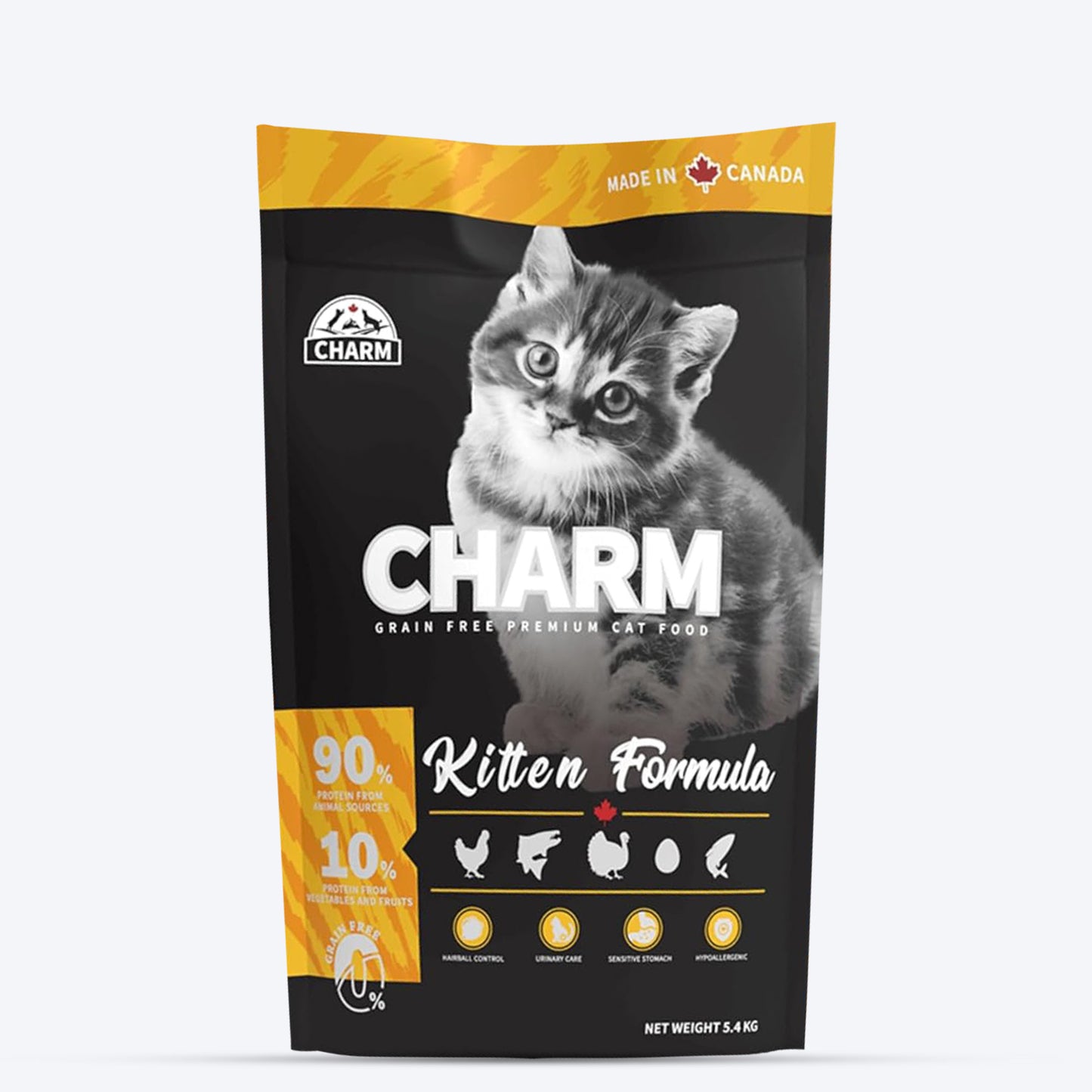 Charm Premium Formula Grain Free Dry Food For Kitten - Heads Up For Tails