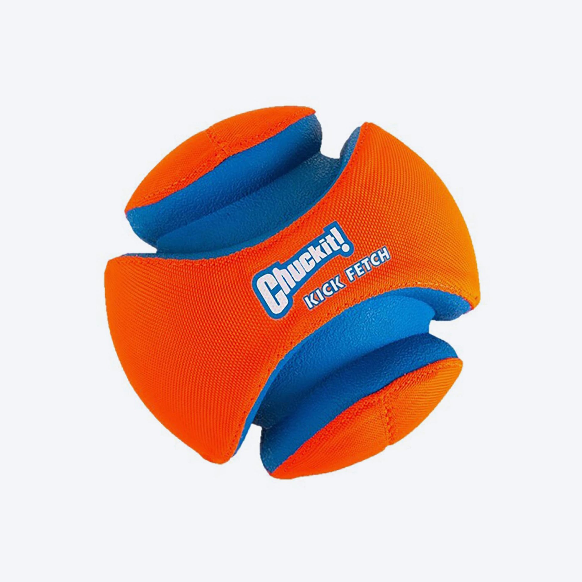 Chuckit! Kick Fetch Dog Toy - Orange & Blue - L - Heads Up For Tails