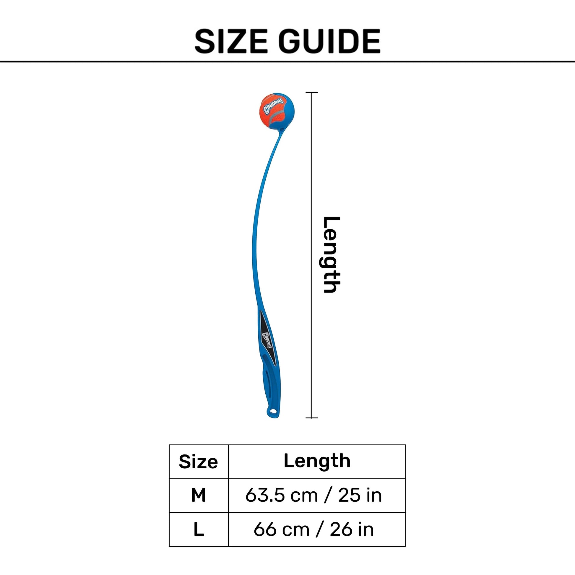 Chuckit! Sport Ball Launcher Fetch Toy For Dog - Assorted - Heads Up For Tails