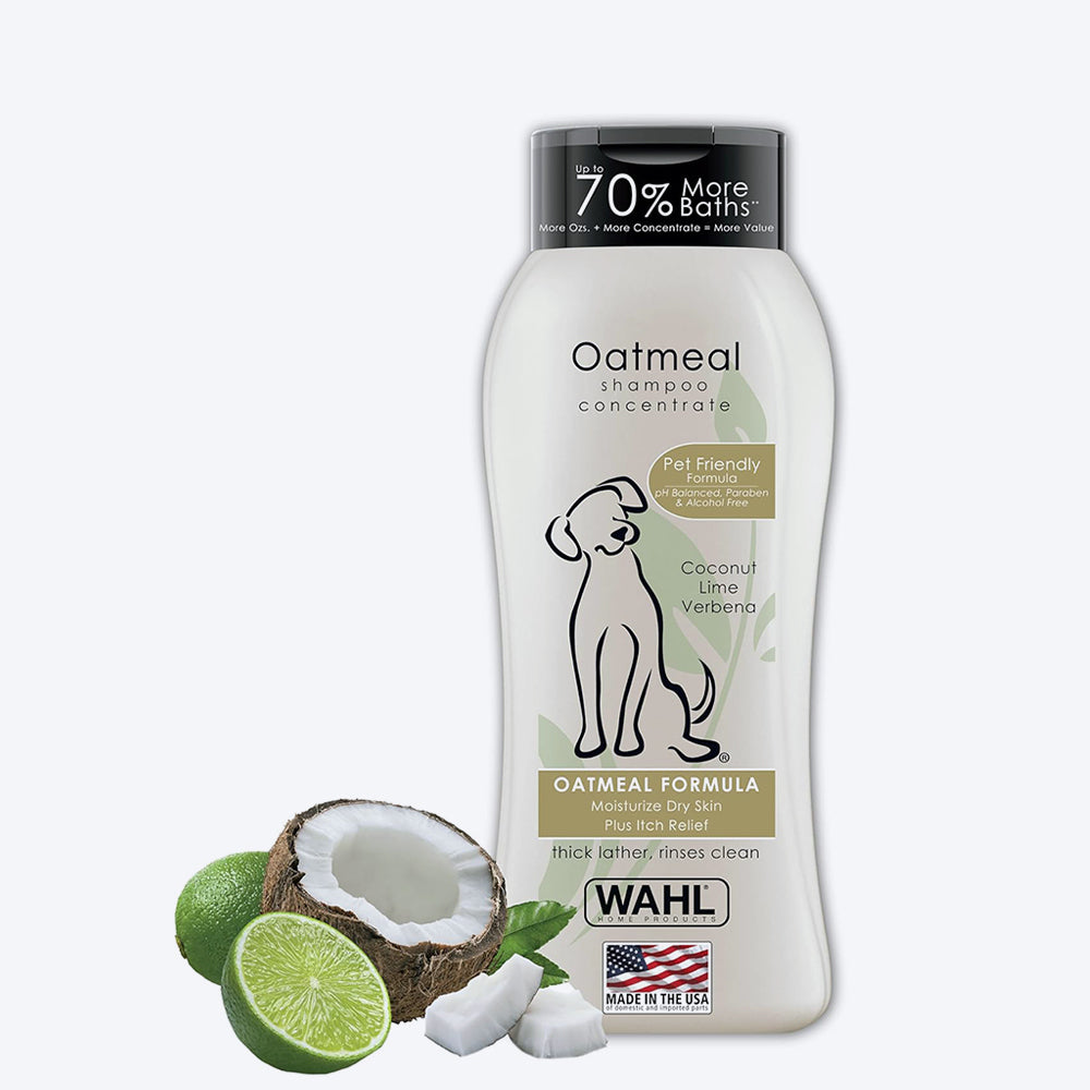WAHL Oatmeal Dog Shampoo Concentrate Coconut Lime Verbena 700 ml