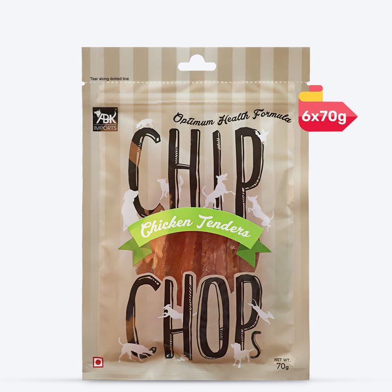 Chip Chops Chicken Tenders Treats For Dog - Heads Up For Tails